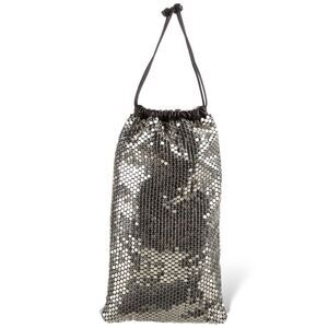 ALEXANDER WANG Chainmail Leather Clutch / Dust Bag